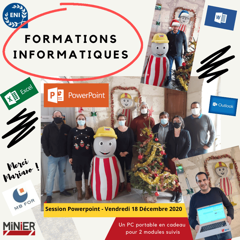 Formations-informatiques-minier fermeture-conges-noel-minier