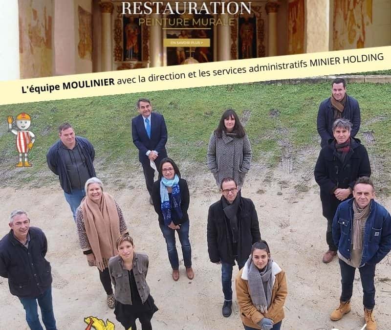 La restauration de peintures murales : une filiale du groupe MINIER