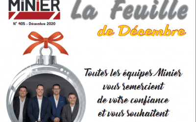 Toutes les équipes MINIER vous souhaitent une excellente année 2021 !