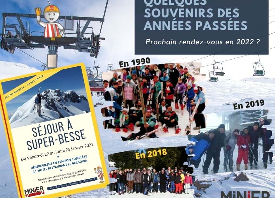 Séjour au ski reporté pour nos équipes