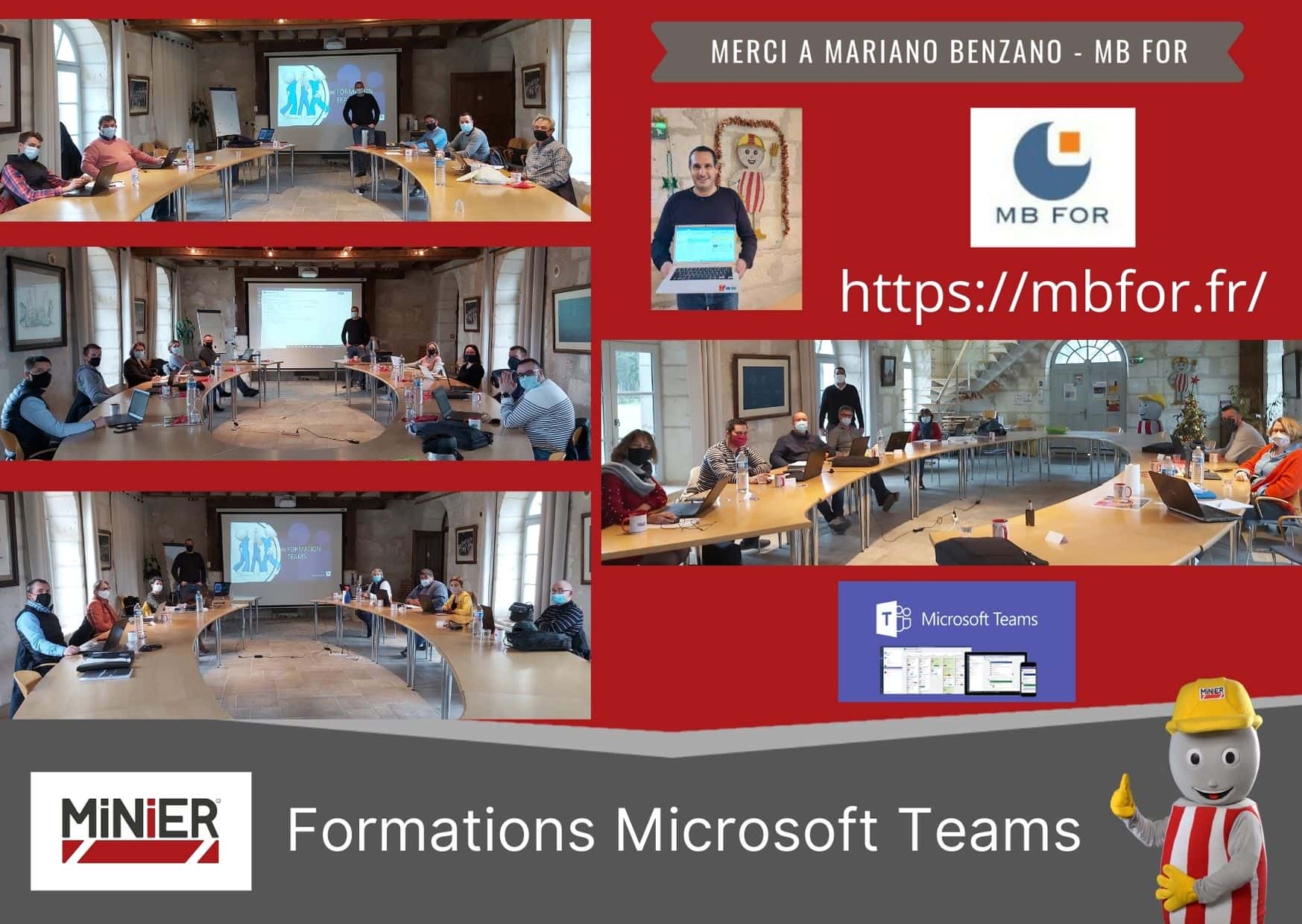 FORMATION TEAMS - 4 GROUPES Formations Microsoft TEAMS
