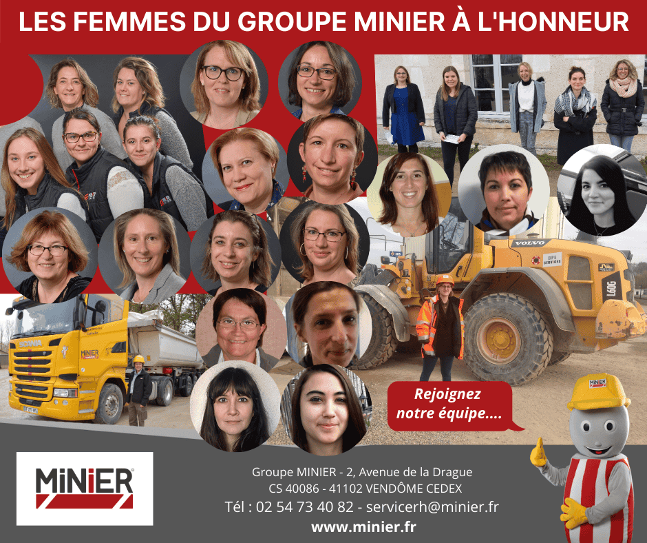 Les femmes du groupe MINIER à l'honneur