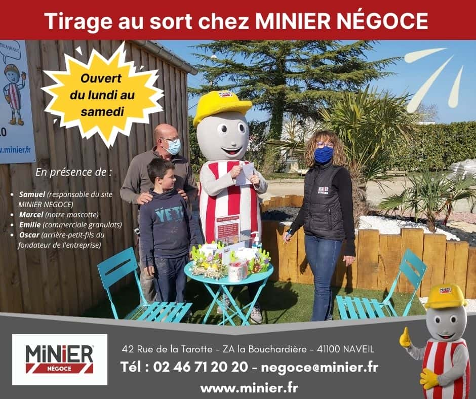 Nouveaux horaires MINIER NEGOCE