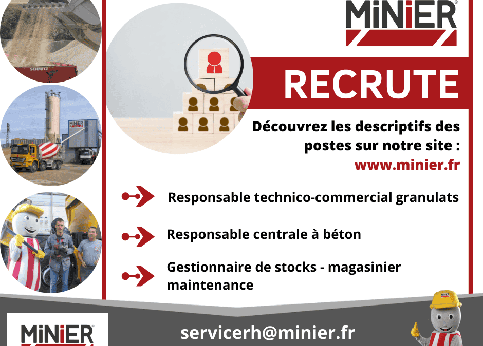 MINIER RECRUTE