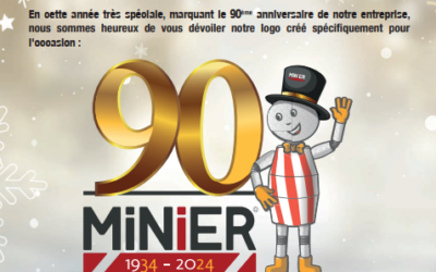 Toutes les équipes MINIER vous souhaitent une excellente année 2024 !