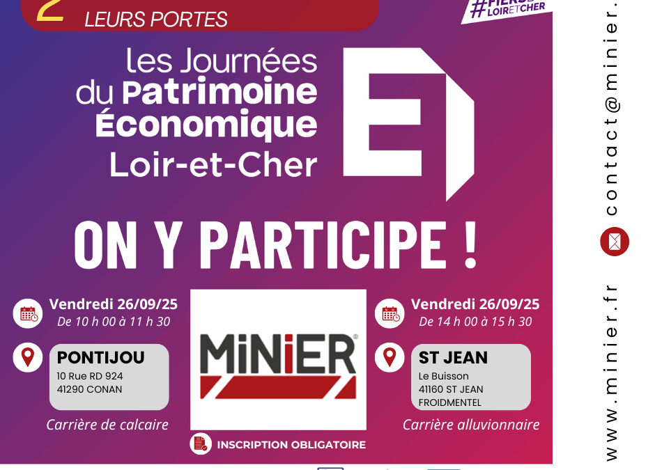 🚀 Plongez dans les coulisses de nos carrières en Loir-et-Cher !